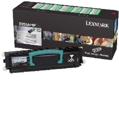 Lexmark E250d HR Toner Cartridge, Black E250A11P