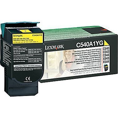 Lexmark C540A1YG Yellow Toner Cartridge