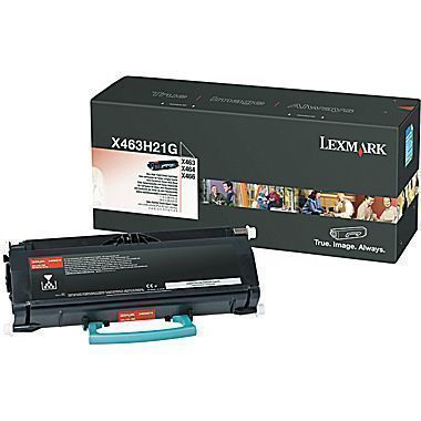 Lexmark X463 X463H21G Toner Cartridge, Black