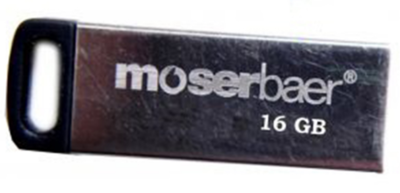 Moserbaer 16GB Pen Drive, 2.0 Atom