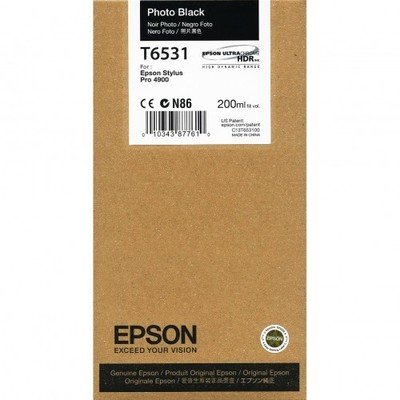 Epson T6531 Photo Black Ink Cartridge