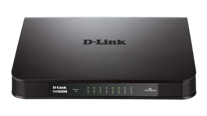 D- link DGS- 1016A 16 Port Gigabit unmanaged swich