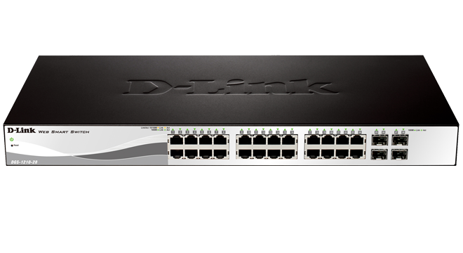 D-Link DGS-1210-28P 24-Port PoE Switches