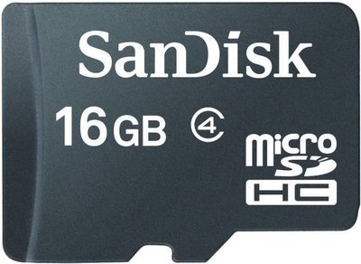 SanDisk 16GB Memory Card, Class 4 SanDisk 16GB Memory Card, Class 4