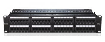D-Link 48-Port Patch Panel Fully Loaded
