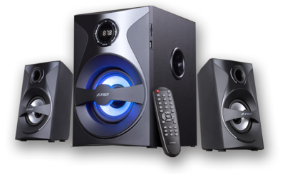 F&D F380X 2.1 Multimedia Bluetooth Speakers F&D F380X 2.1 Multimedia Bluetooth Speakers