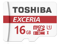 Toshiba 16GB Memory Card, M302, Class 10, 90mbps