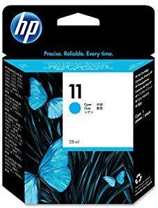 HP 11 Ink Cartridge, Cyan HP 11 Ink Cartridge, Cyan