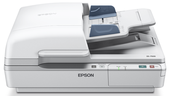 Epson WorkForce DS-7500 Flatbed Document Scanner, Duplex, ADF