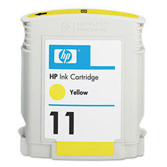 HP 11 Ink Cartridge, Yellow