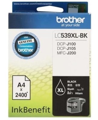 Brother LC539XL Ink Cartridge, Black