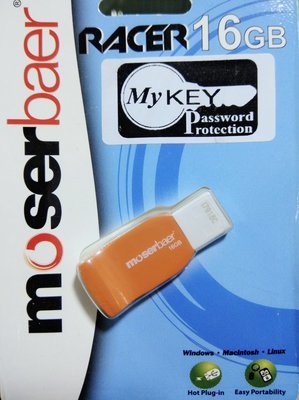 Moserbaer 16GB Pen Drive, Racer, 2.0