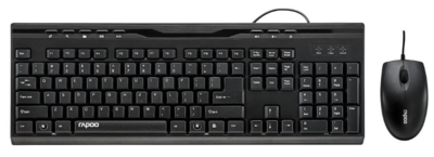 Rapoo NX1710 USB Multimedia Keyboard Mouse