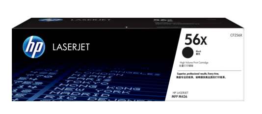 hp 56x toner cartridge