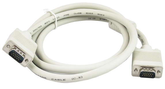 5mtr VGA male to male Cable, White