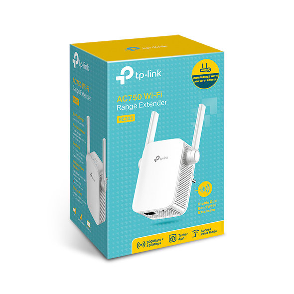 TP-Link RE205 Wi-Fi Range Extender, AC750