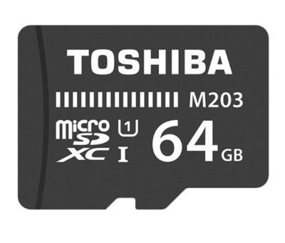 Toshiba 64GB Memory Card, M203, Class 10 Toshiba 64GB Memory Card, M203, Class 10