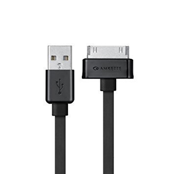 Amkette 1.5mtr 30 Pin to USB Cable for iPhone 4 Mobile