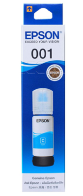 Epson ink Bottle, 001, Cyan, 70ml Epson ink Bottle, 001, Cyan, 70ml