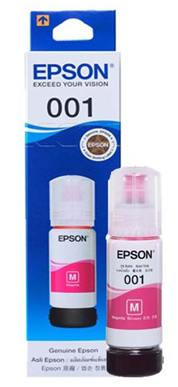 Epson ink Bottle, 001, Magenta, 70ml Epson ink Bottle, 001, Magenta, 70ml