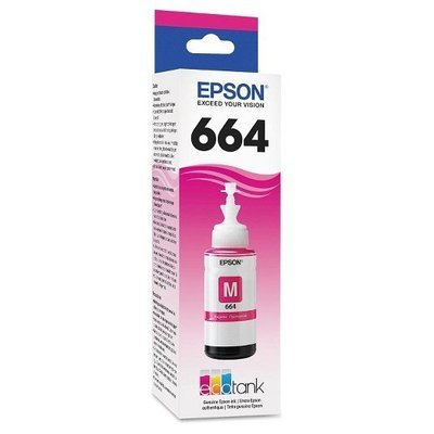 Epson 664 ink Bottle, Magenta, 70ml Epson 664 ink Bottle, Magenta, 70ml