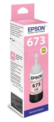 Epson 673 Light Magenta ink Bottle Epson 673 Light Magenta ink Bottle