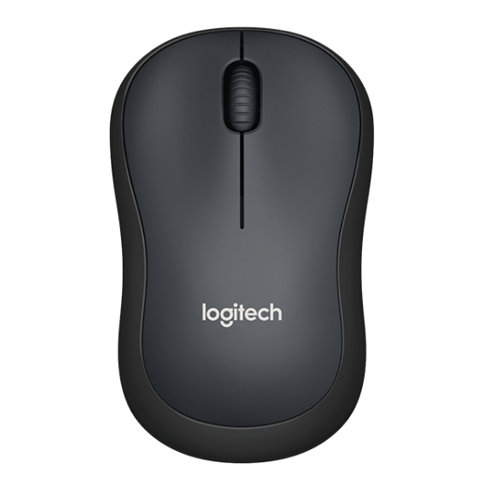 Logitech M221 Silent Wireless Mouse, Black