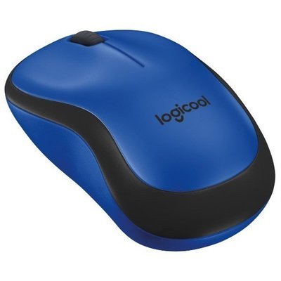 Logitech M221 Silent Wireless Mouse, Blue
