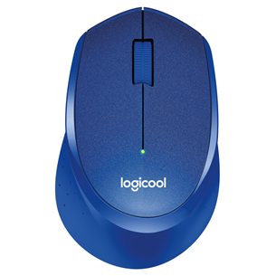 Logitech M331 Silent Plus Wireless Mouse, Blue