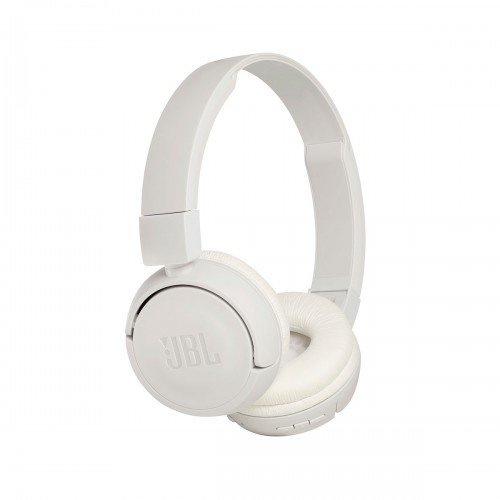 JBL T450BT On-Ear Wireless Bluetooth Headphones with Mic, White