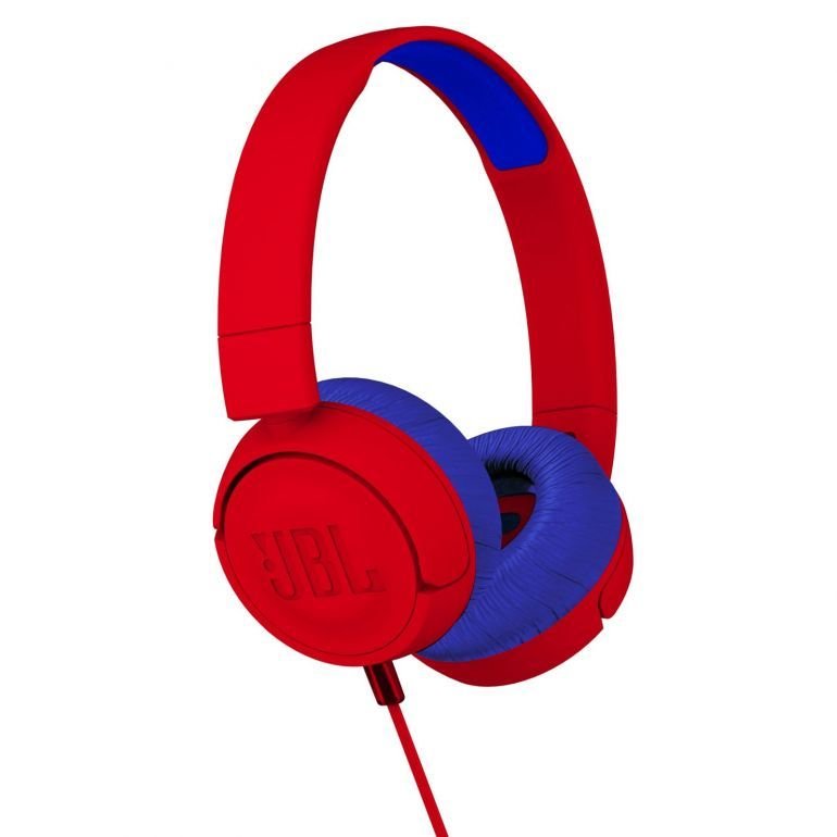 JBL JR-300 Junior On-ear Headphone, Red