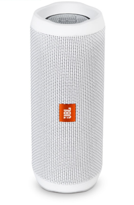 JBL Flip 4 Waterproof Portable Bluetooth Speakers, White