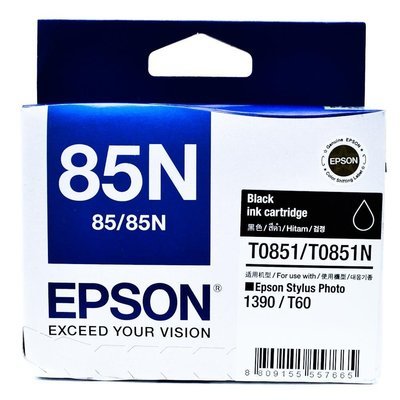 Epson 85N Ink Cartridge, Black