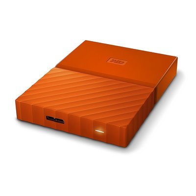 WD 1TB My Passport USB 3.0 External Hard drive, Orange WD 1TB My Passport USB 3.0 External Hard drive, Orange