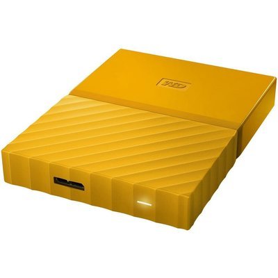 WD 1TB My Passport USB 3.0 External Hard drive, Yellow WD 1TB My Passport USB 3.0 External Hard drive, Yellow
