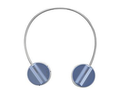 Rapoo H6020 Bluetooth On-Ear Headphone with Mic, Light Blue