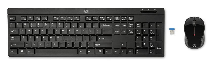bound Plant Frightening HP 200 Wireless Keyboard Mouse, Combo Pack - Rs.1450