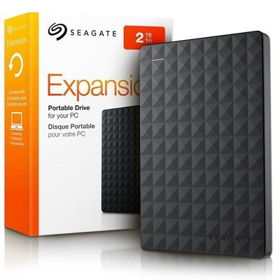 Seagate 2TB Expansion External Hard Drive, STEA2000400