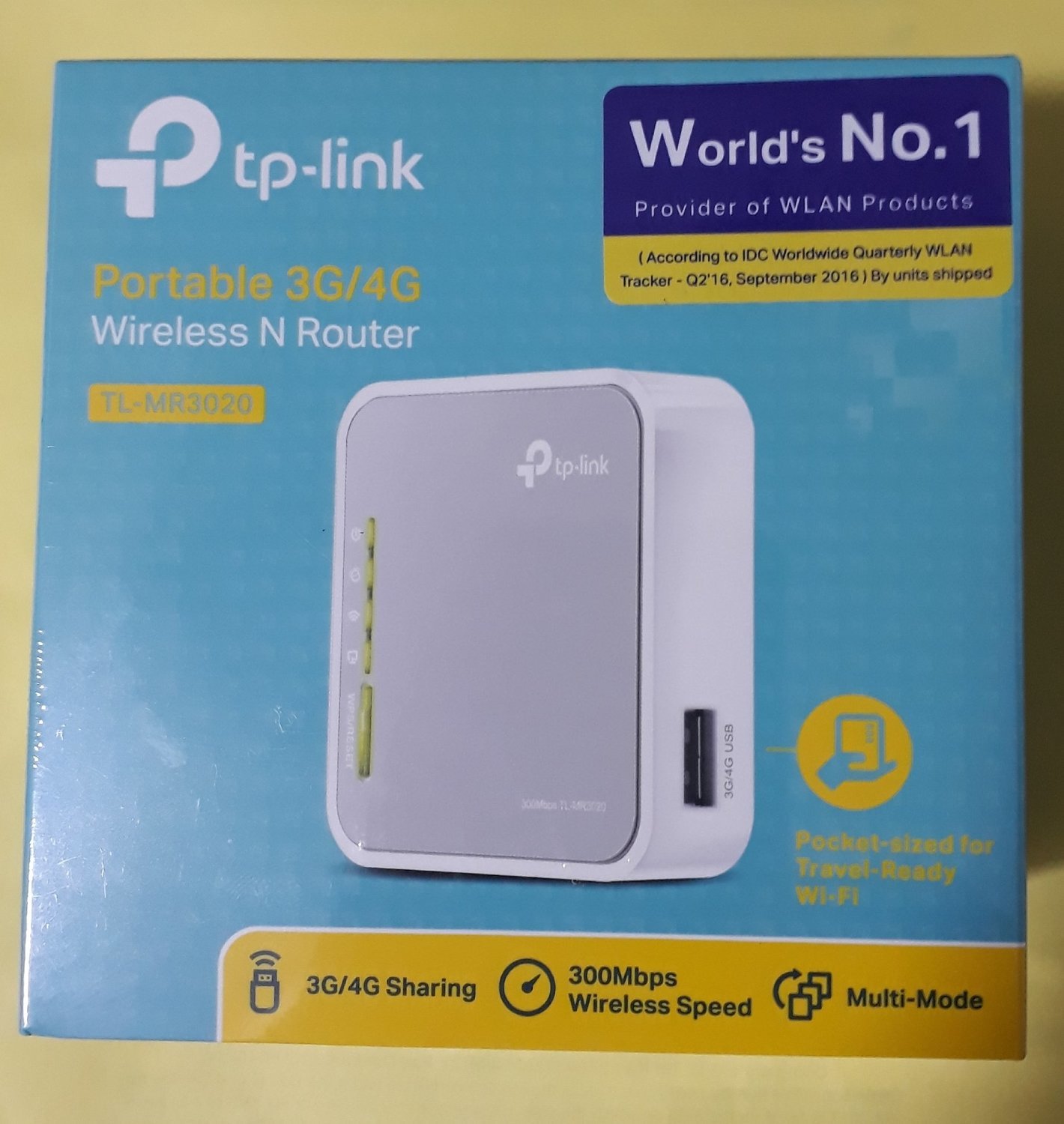 TP-Link MR3020 Portable 3G/4G Wireless N Router - Rs.1100