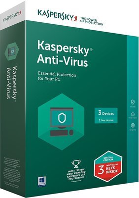 3 User, 1 Year, Kaspersky Antivirus 3 User, 1 Year, Kaspersky Antivirus
