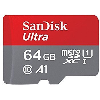 SanDisk 64GB A1 Memory Card, Class 10