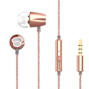 Rapoo VM120 in-ear Headphone with mic, Ros Gold