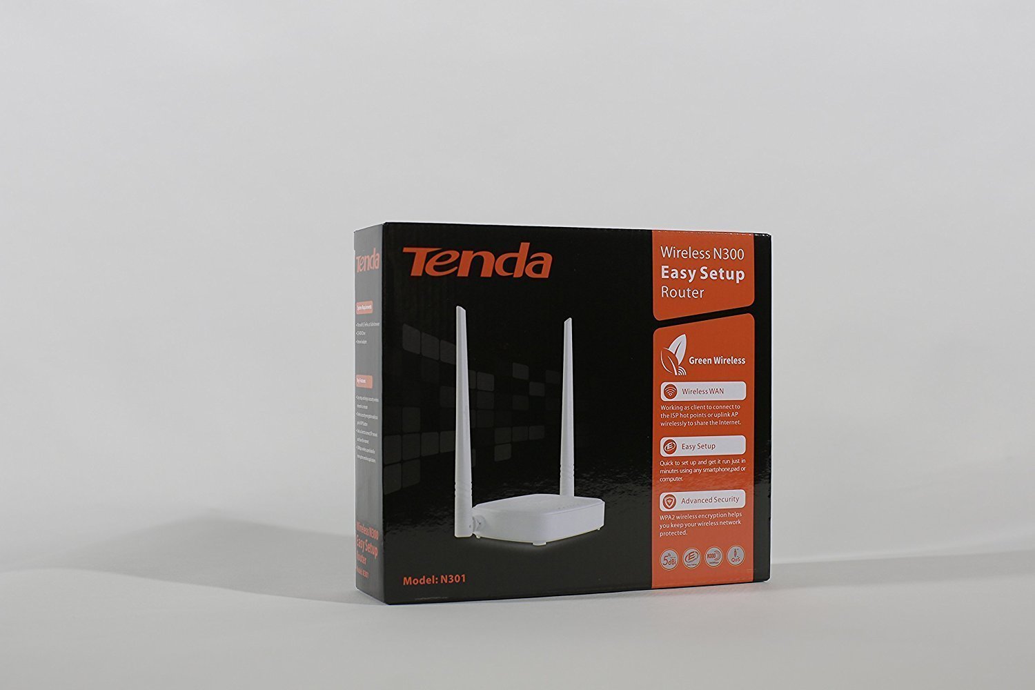Tenda N301 Wireless-N300 Easy Setup Router