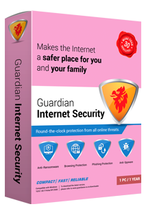 2 User, 1 Year, Guardian Internet Security