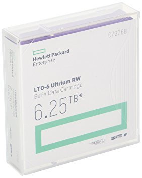 HP LTO 6 Tape Data Cartridge, 6.25tb HP LTO 6 Tape Data Cartridge, 6.25tb