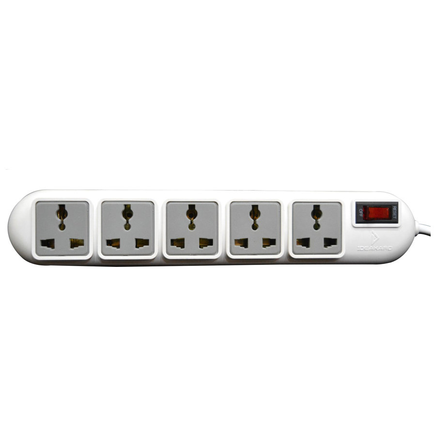 ideakard Smart Strip 5 Socket Surge Protector, SP50 ideakard Smart Strip 5 Socket Surge Protector, SP50