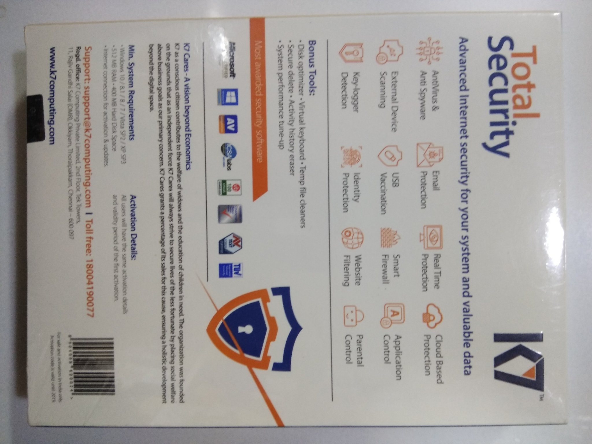 K7 Total Security Serial Key 2018 K7 Total Security Serial Key 2018