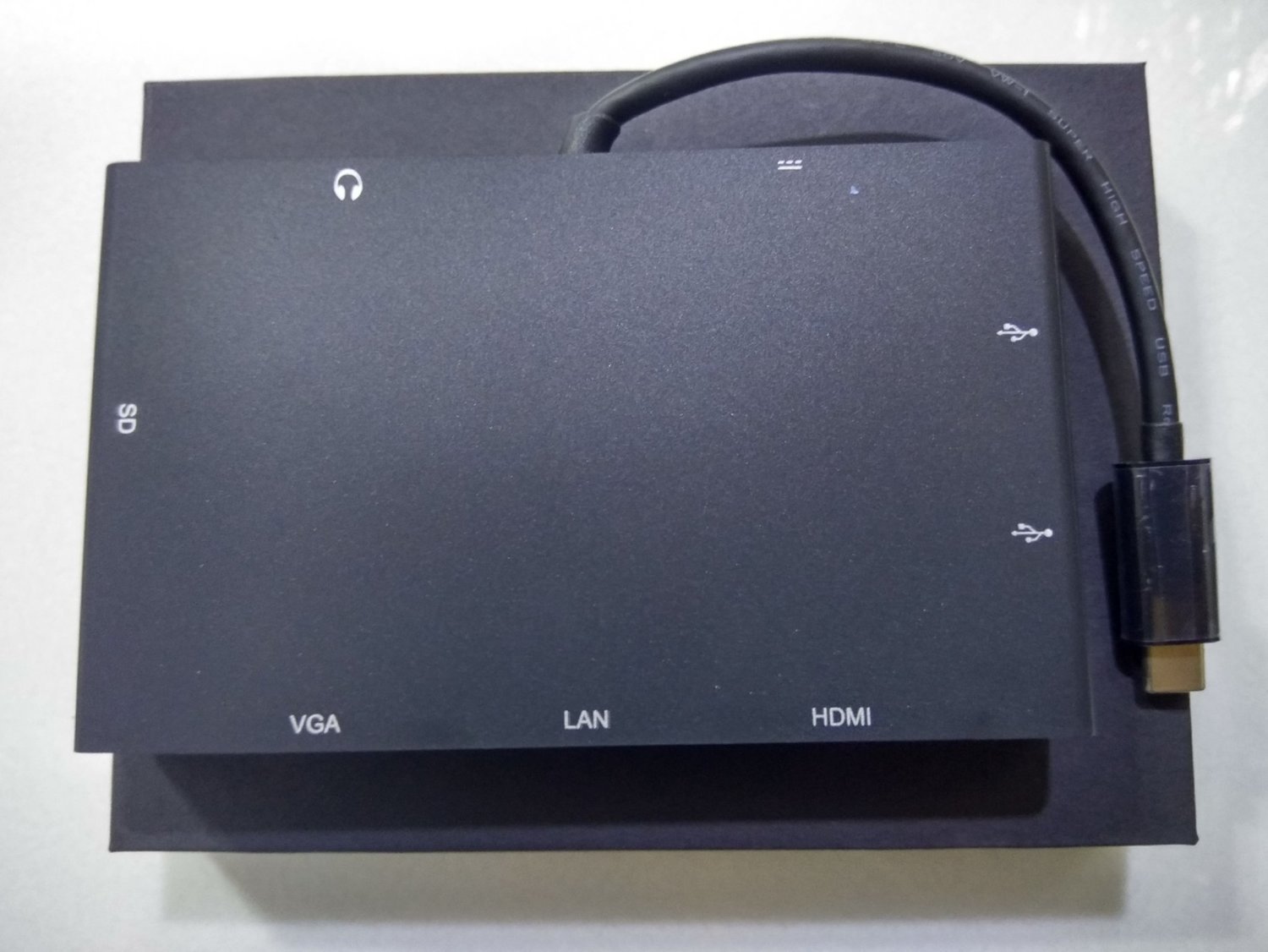 8 in 1 USB C Hub Multi-Port Type C Adapter Dongle 8 in 1 USB C Hub Multi-Port Type C Adapter Dongle