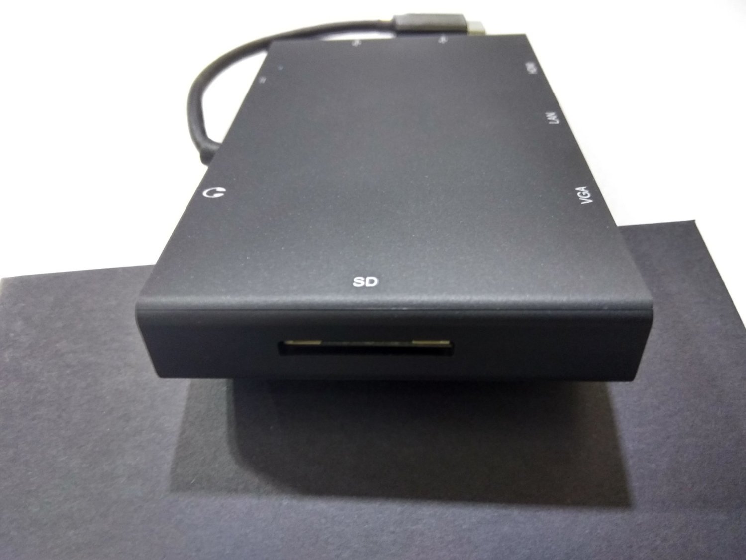 8 in 1 USB C Hub Multi-Port Type C Adapter Dongle 8 in 1 USB C Hub Multi-Port Type C Adapter Dongle