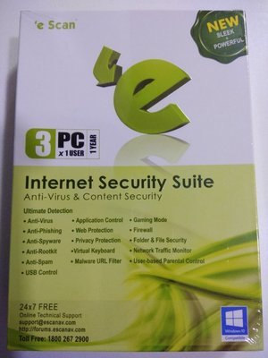 3 User, 1 Year, eScan Internet Security, V-11x 3 User, 1 Year, eScan Internet Security, V-11x